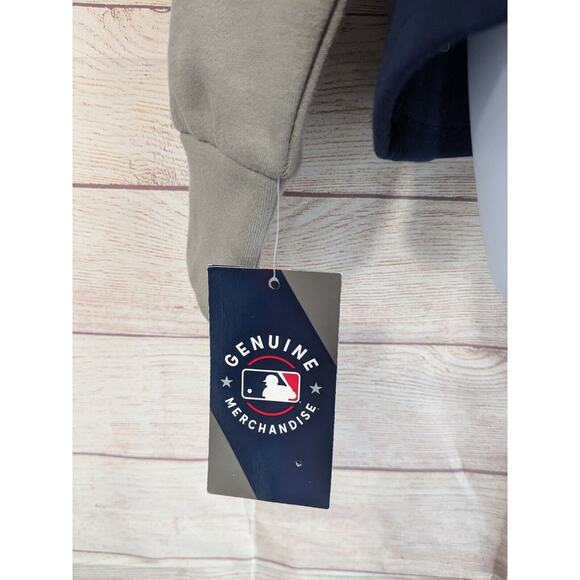 NWT! Fanatics Genuine Merch NEW YORK YANKEES Hoodie Blue/Gray Women's M - Picture 3 of 10